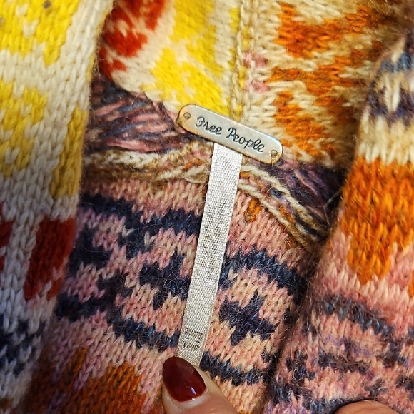 Free People Met Your Match Maxi Cardigan - Picture 3 of 7